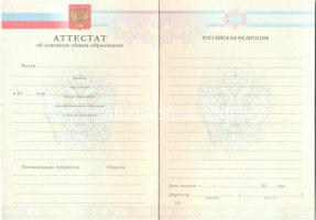 Аттестат за 9 класс 2007-2010 в Костроме